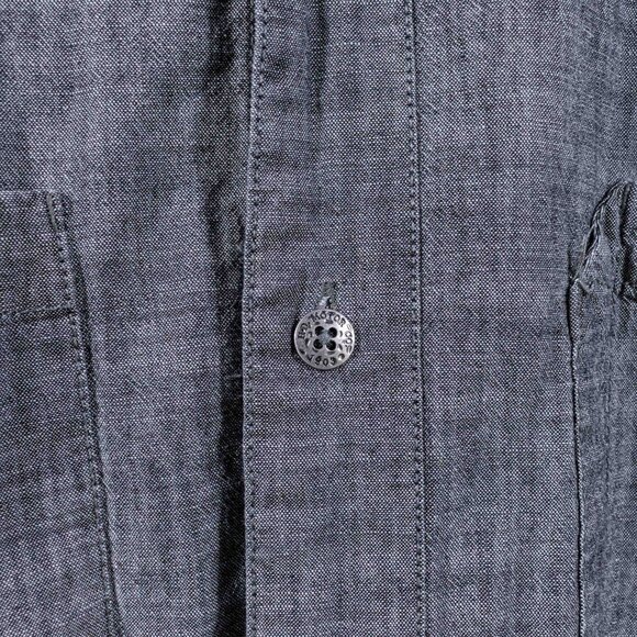 Harley Davidson Motorcycles Aruba Mechanic Short Sleeve Button Shirt Large Y2K - Picture 5 of 9